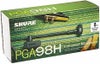 SHUREPGA98H-TQGカーディオイド・コンデンサー・楽器用マイクロホン（ケーブルなし）