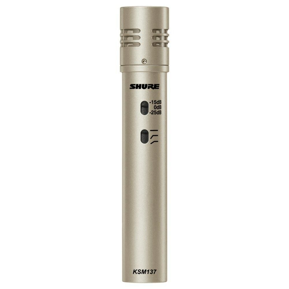 SHUREKSM137/SLSTEREO-Xコンデンサー型楽器用マイクロホンステレオペアモデル