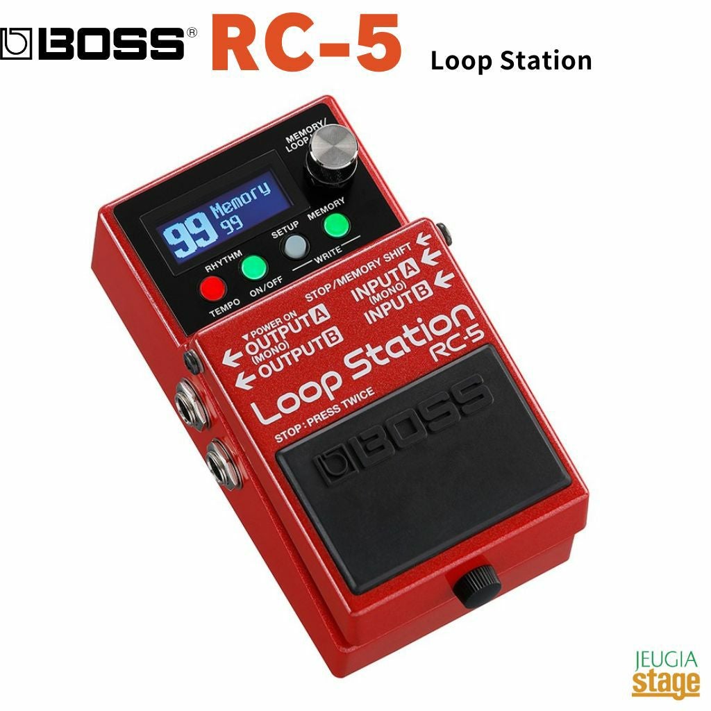 この商品はお取り寄せ品になります】BOSS Loop Station RC-202ボス