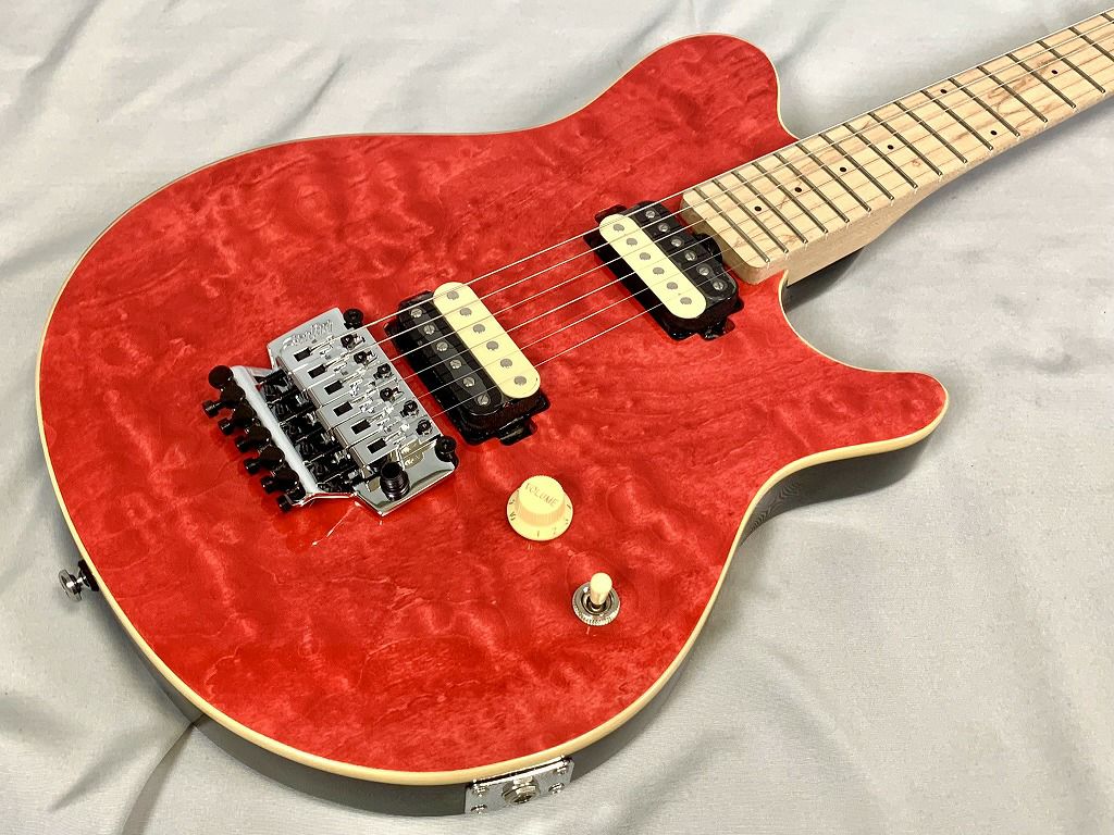 Bacchus BJM-1R CAR Candy Apple Redバッカス エレキギター ジャズ