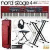 Nord Stage 4 88【専用ケース・スタンド・イス・ヘッドホン・ペダル付セット】ノード ステージ4 88鍵盤 / フルウェイテッド・トリプルセンサー鍵盤 / アフタータッチ対応 キーボード【Stage Synthesizer・Piano】ステージピアノ オルガン シンセサイザー