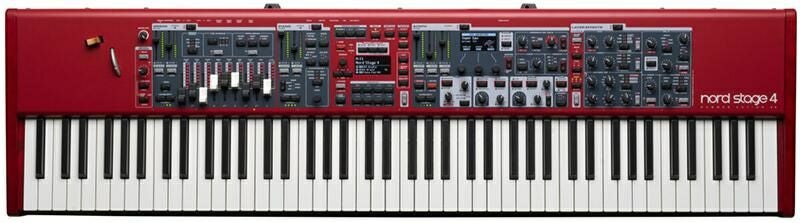Nord Stage 4 88【専用ケース・スタンド・ヘッドホン・ペダル付セット】ノード ステージ4 88鍵盤 / フルウェイテッド・トリプルセンサー鍵盤 / アフタータッチ対応 キーボード【Stage Synthesizer・Piano】ステージピアノ オルガン シンセサイザー
