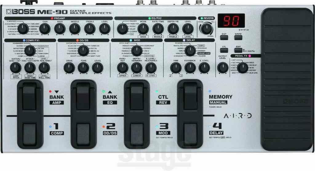 【ご予約承り中：7月29日発売予定】BOSSME-90GuitarMultipleEffectsボスギターマルチプルエフェクツ【StageGuitarAccessory】エフェクター