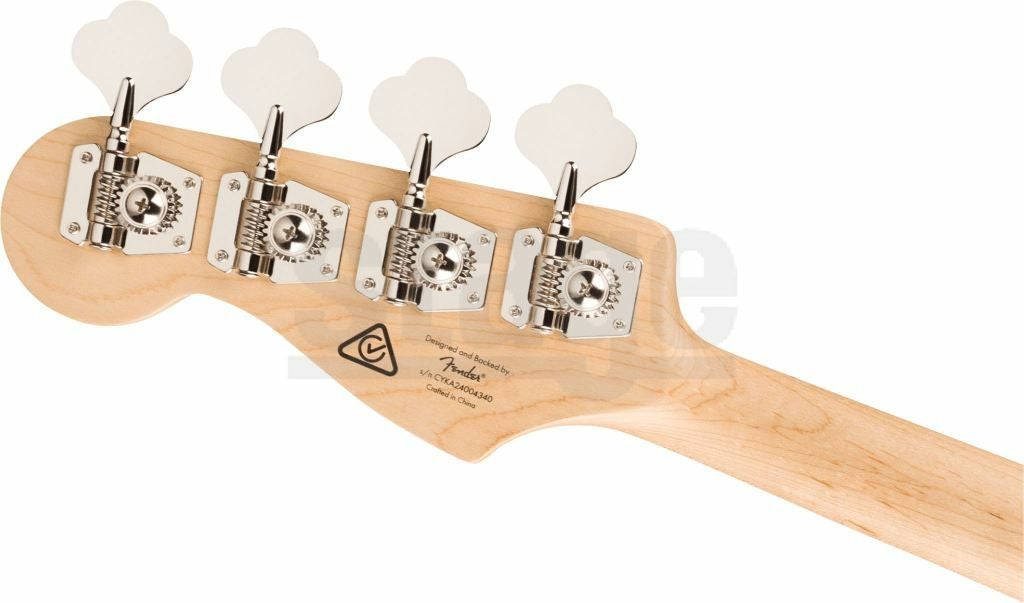 SquierAffinitySeries®ActiveJazzBass®,MapleFingerboard,BlackPickguard,OlympicWhite