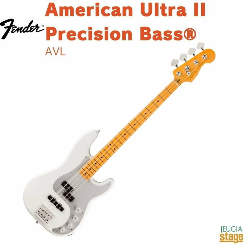 FenderAmericanUltraIIPrecisionBass®,MapleFingerboard,Avalanche