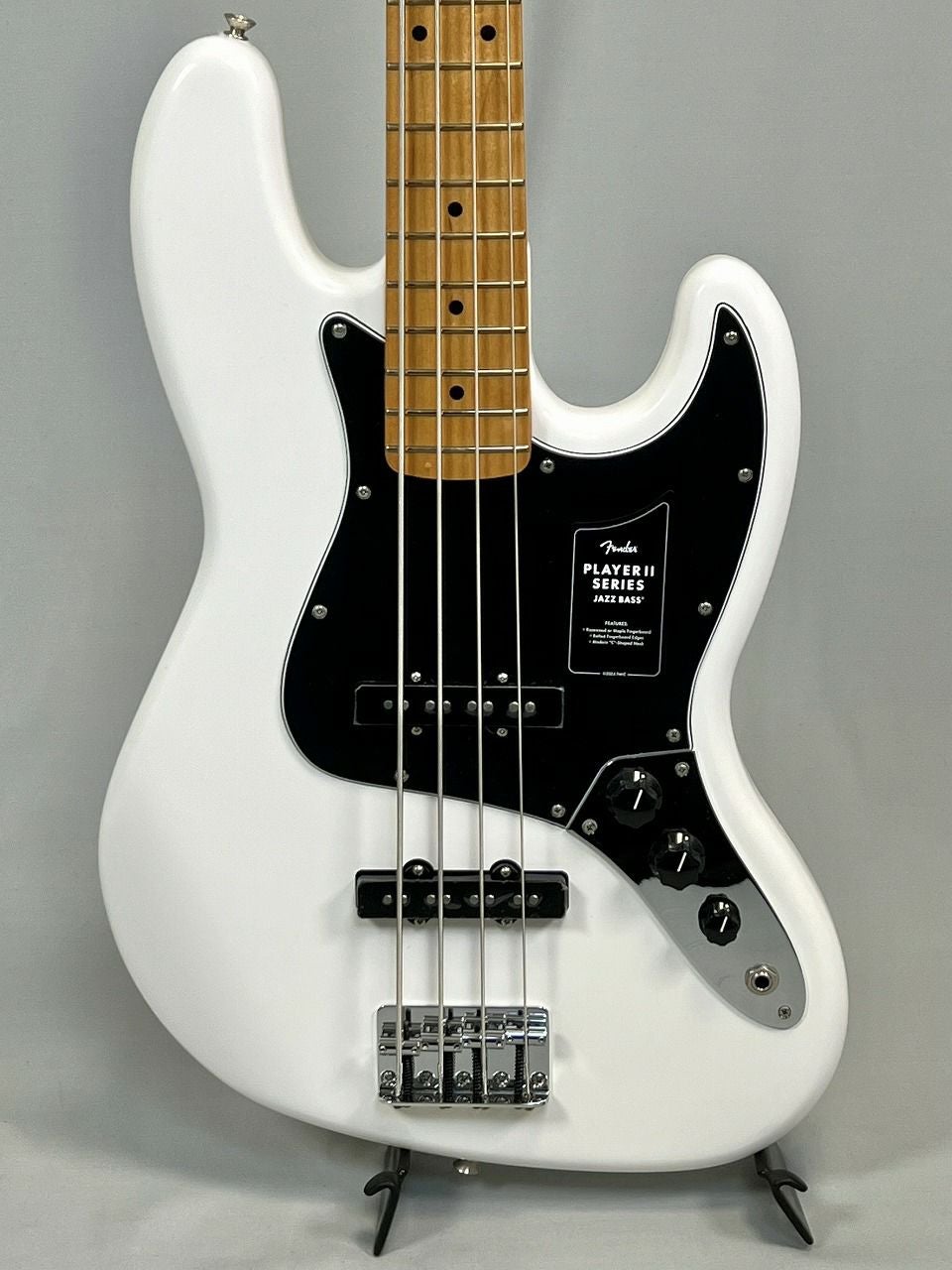 FenderPlayerIIJazzBass®,MapleFingerboard,PolarWhite