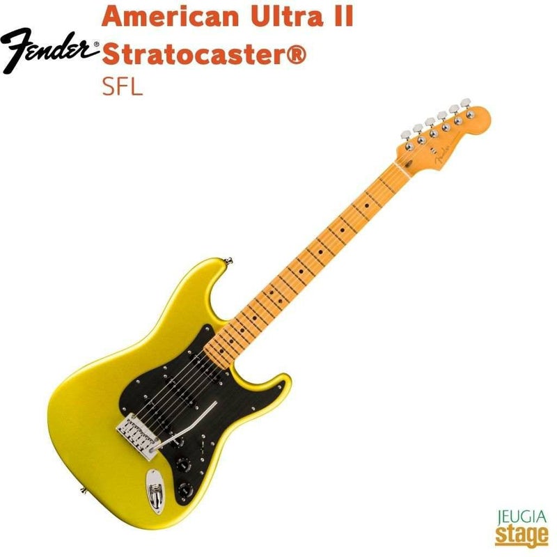 FenderAmericanUltraIIStratocaster®,MapleFingerboard,SolarFlare
