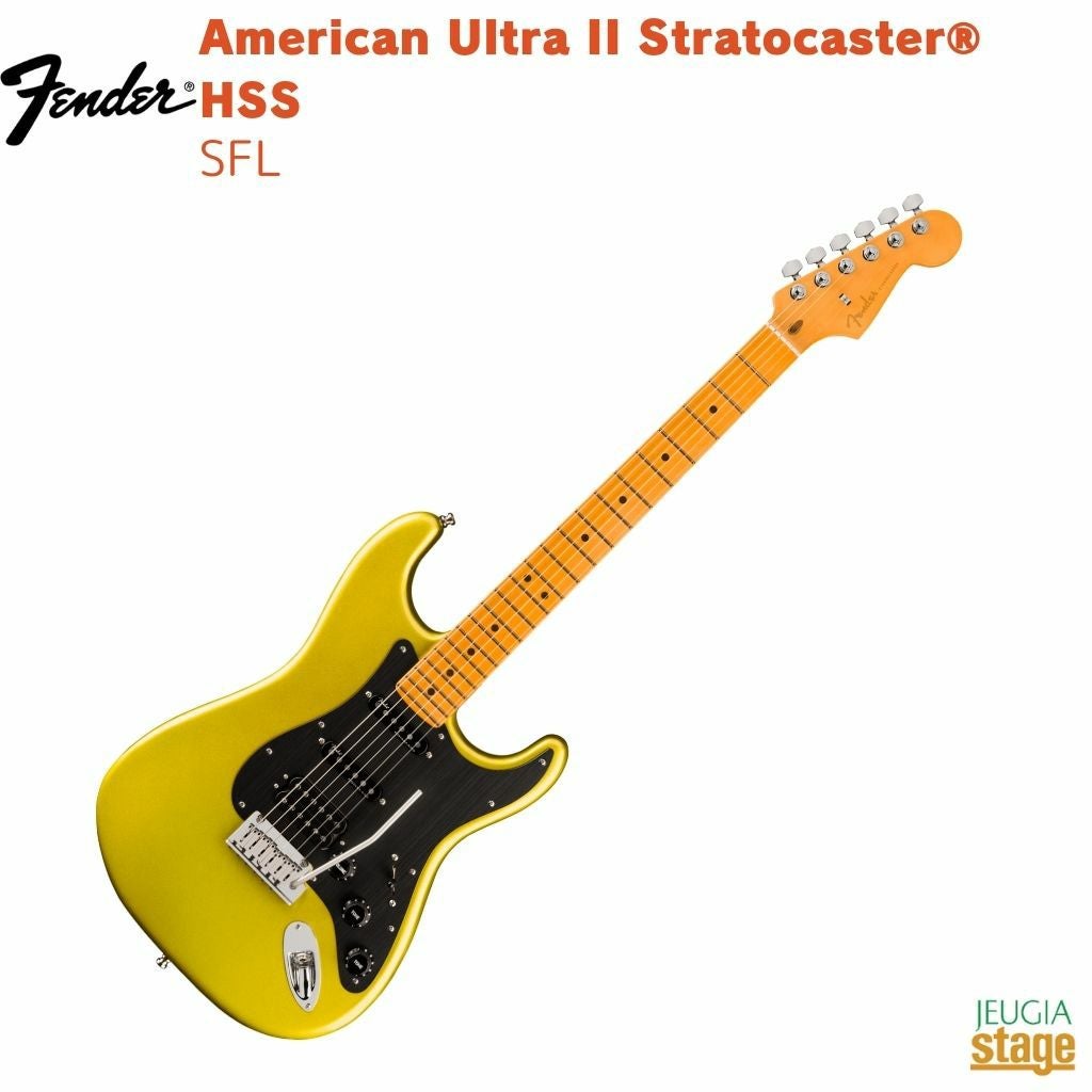 FenderAmericanUltraIIStratocaster®HSS,MapleFingerboard,SolarFlare