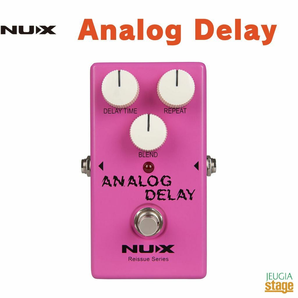 NUXReissueSeriesStompboxesAnalogDelay