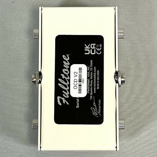 FulltoneOCDV2オーバードライブ/ディストーションペダル