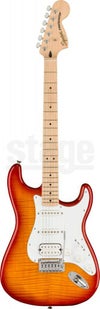 SquireAffinitySeries®Stratocaster®FMTHSS,MapleFingerboard,WhitePickguard,SiennaSunburst