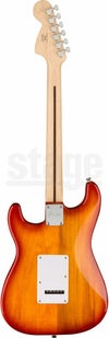 SquireAffinitySeries®Stratocaster®FMTHSS,MapleFingerboard,WhitePickguard,SiennaSunburst