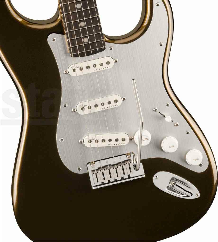 Fender American Ultra II Stratocaster®, Ebony Fingerboard, Texas Tea, Texas Tea