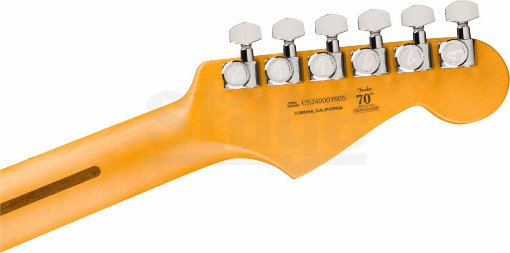 【限定生産】FenderAmericanUltraIIStratocaster®Left-Hand,EbonyFingerboard,TexasTea【LimitedStock】