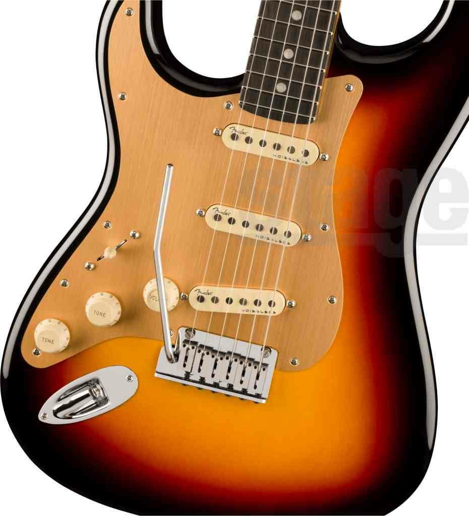 【限定生産】FenderAmericanUltraIIStratocaster®Left-Hand,EbonyFingerboard,Ultraburst【LimitedStock】