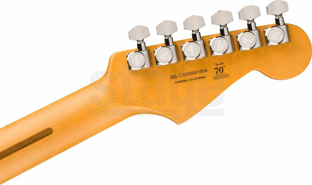 【限定生産】FenderAmericanUltraIIStratocaster®Left-Hand,EbonyFingerboard,Ultraburst【LimitedStock】