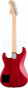 SquireParanormalStrat-O-Sonic,LaurelFingerboard,BlackPickguard,CrimsonRedTransparent