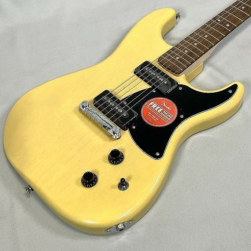 SquireParanormalStrat-O-Sonic,LaurelFingerboard,BlackPickguard,VintageBlonde