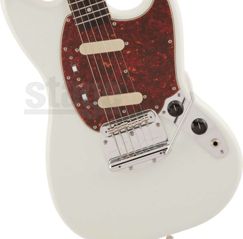 FenderMadeinJapanTraditional60sMustang®,RosewoodFingerboard,OlympicWhite