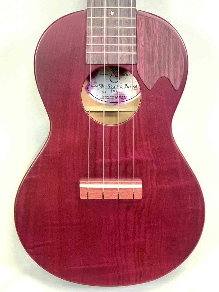DeviserSAKURAUKULELESUC-SAKURAPURPLEディバイザーさくらウクレレコンサートウクレレ【StageUkulele】桜日本製国産