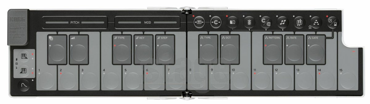 KORG nanoKEY Fold WHNANOKEY-FD WH (White)