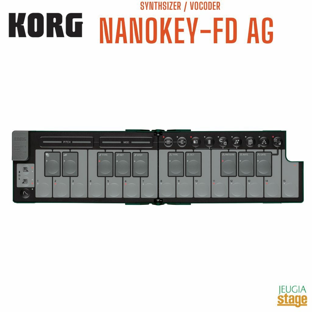 KORG nanoKEY Fold AGNANOKEY-FD AG (Alpine Green)