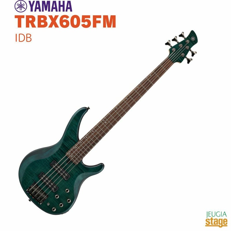 YAMAHA TRBX605FM IDBヤマハ INDIGO BLUE インディゴブルー【Stage Bass】エレキベース エレクトリックベース 青TRBX600シリーズ 5弦ベース
