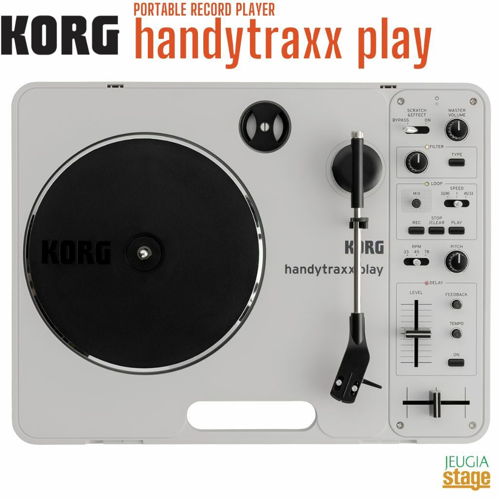 この商品はお取り寄せ品になります】KORG handytraxx play PORTABLE