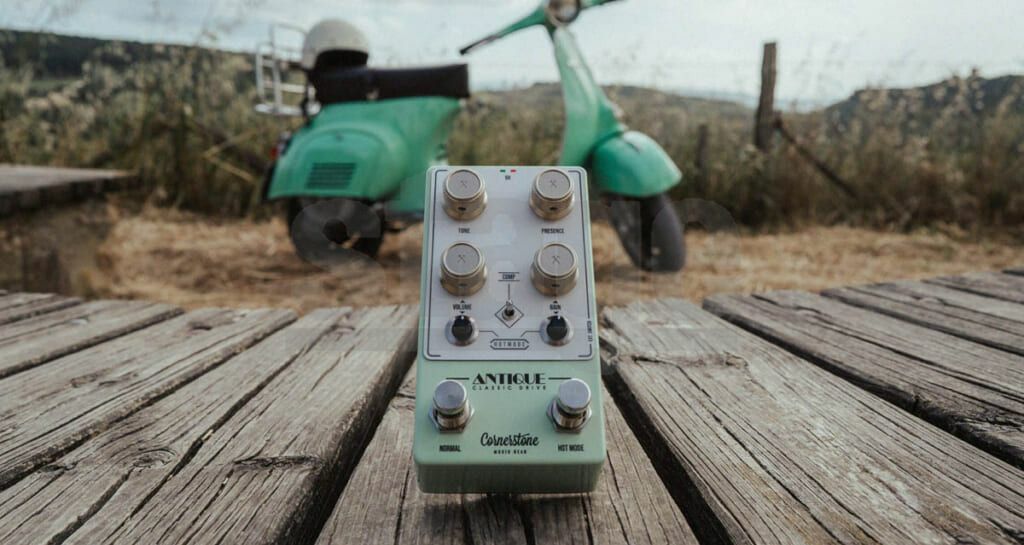 Cornerstone® Music Gear AntiqueV3コーナーストーン・ミュージック・ギア アンティークV3 オーバードライブ【Stage Guitar Accessory】コンパクトエフェクター ギターエフェクター effector effect pedalTS系