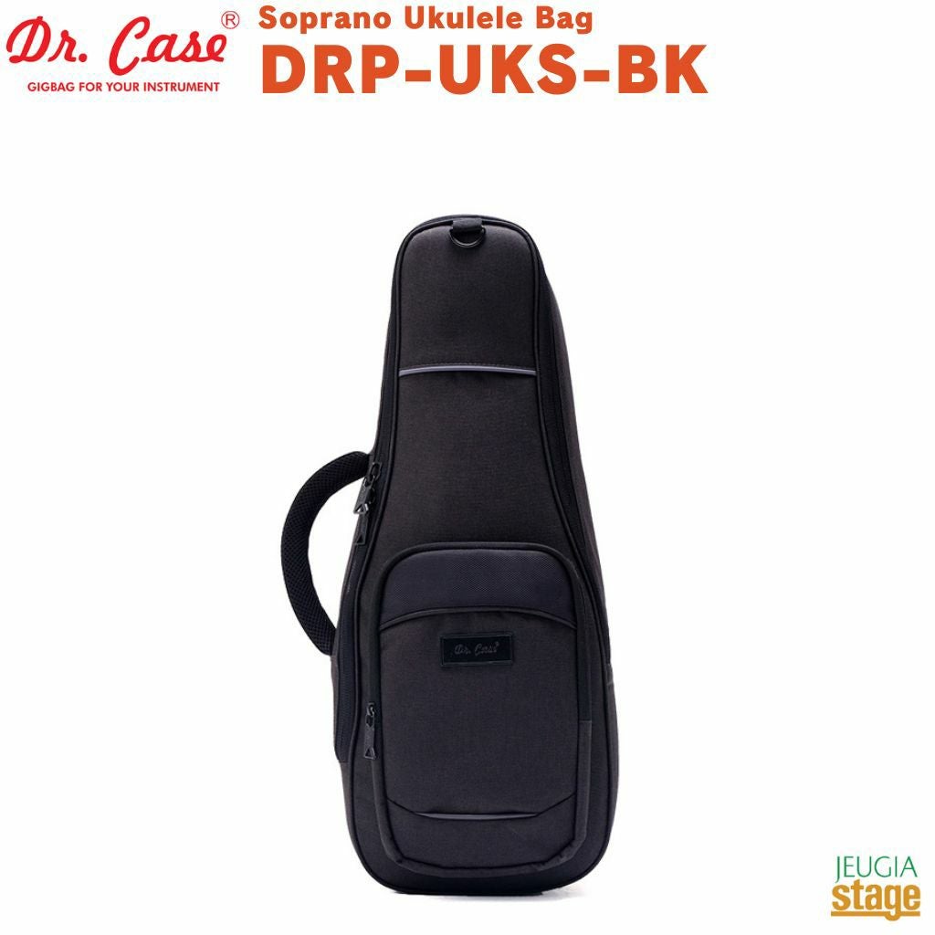 Dr.Case PORTAGE 2.0 SERIES DRP-UKS-BKドクターケース ウクレレ用バッグ ソプラノウクレレ ケース 黒 ブラック Black【Stage Ukulele】