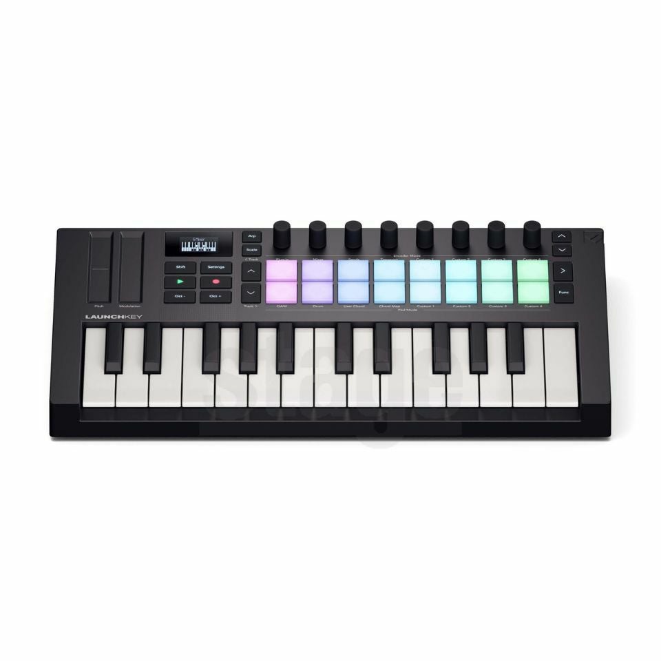 Novation Launchkey Mini 25 Mk4【第4世代】ノベーション ラウンチキー MIDIキーボード 25鍵 DTM DAW【Stage Desk Top Music】