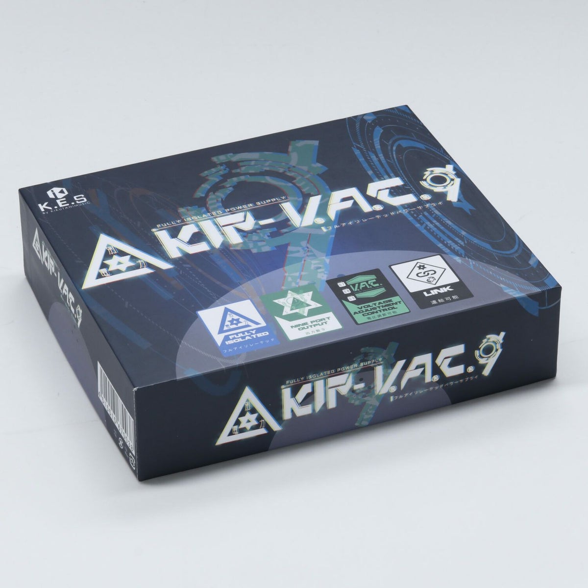K.E.S ボルテージアジャスト機能付きフルアイソレーテッドパワーサプライ KIP-V.A.C.9KIKUTANI キクタニミュージック パワーサプライ【Stage Guitar Accessory】