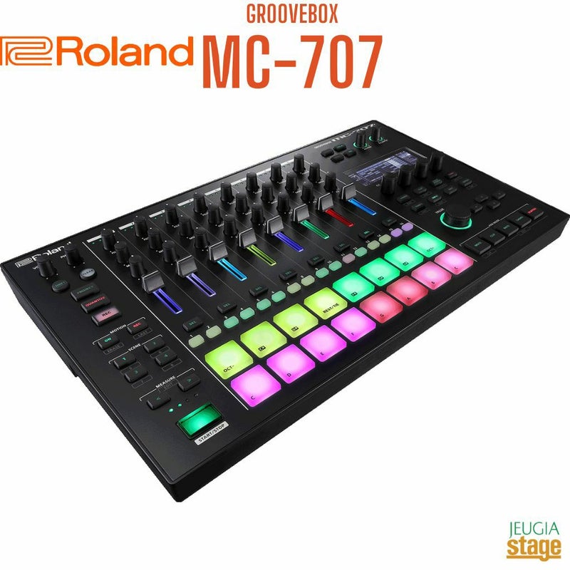 Roland MC-707 GROOVEBOX ローランド グルーヴボックス リズムマシン サンプラー AIRA アイラ【Stage Synthesizer】シンセサイザー