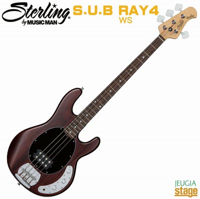 Sterling By Musicman SUB STINGRAY RAY4 Walnut Satin S.U.B.SERIES 