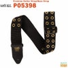 ERNIEBALL Premium Guitar Strap/Bass Strap - Hole Lotta Metal GoldEB 5398 P STRAP HLMG P05398アーニーボール プレミアムストラップ ホールロッタメタルゴールド【Stage Guitar Accessory】