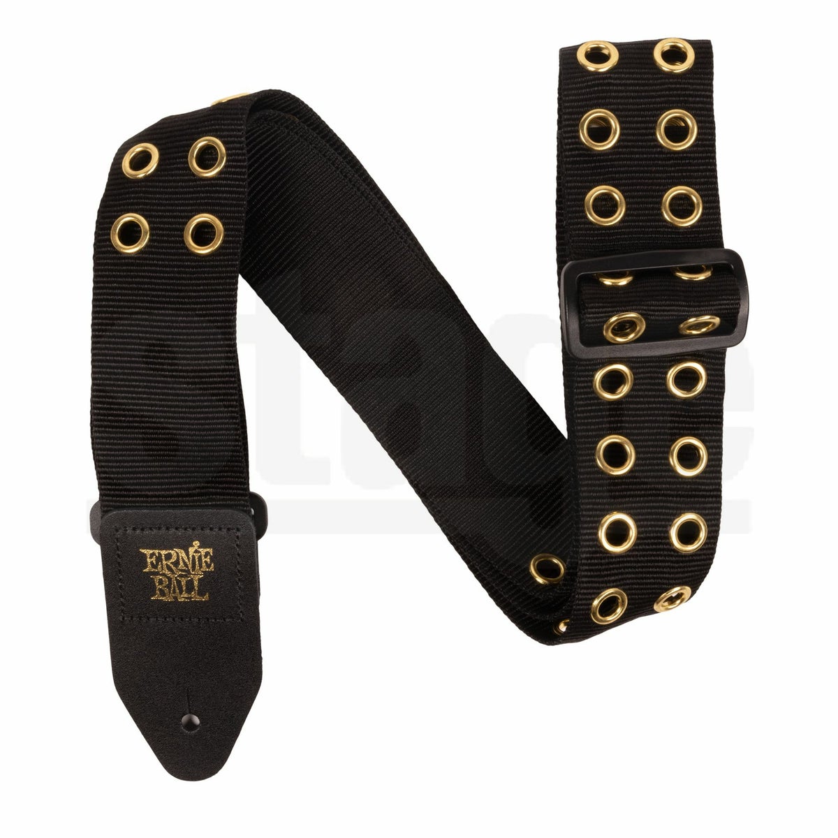 ERNIEBALL Premium Guitar Strap/Bass Strap - Hole Lotta Metal GoldEB 5398 P STRAP HLMG P05398アーニーボール プレミアムストラップ ホールロッタメタルゴールド【Stage Guitar Accessory】