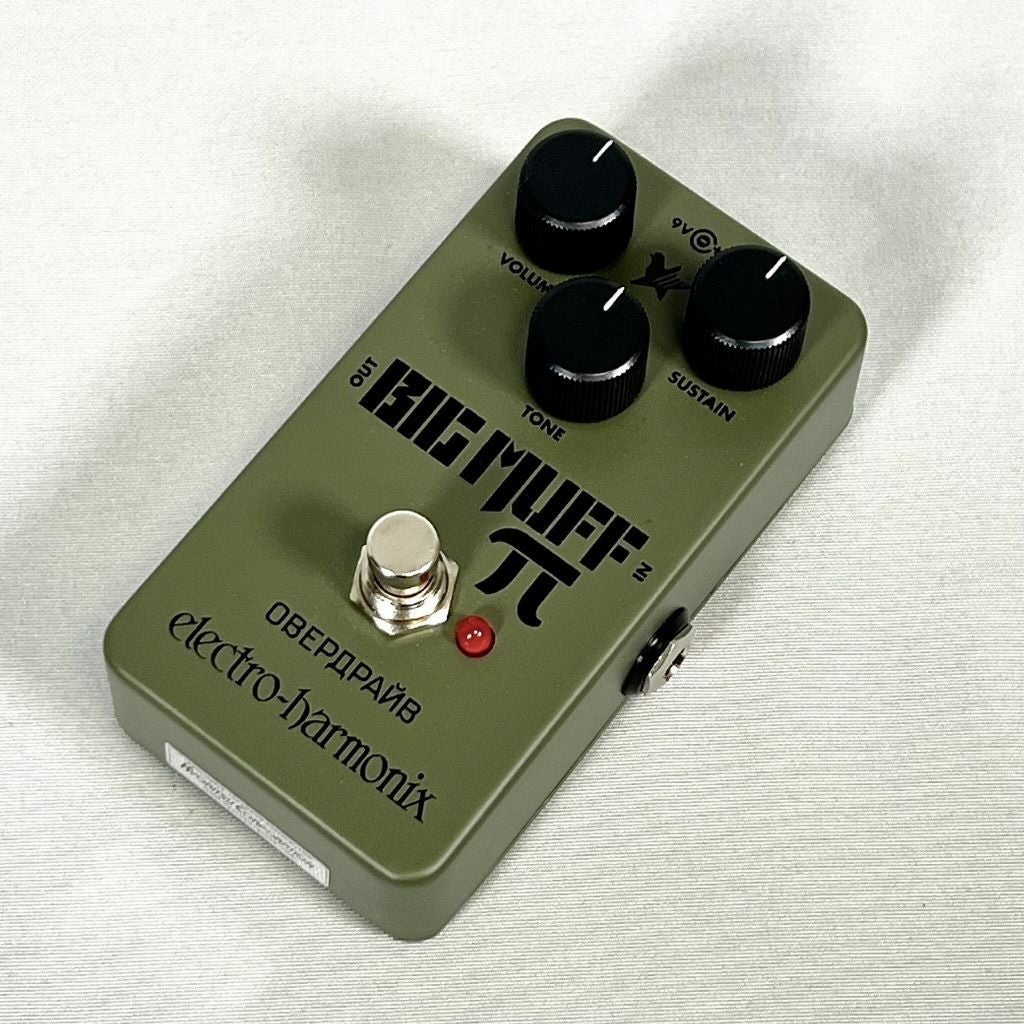 Electro-Harmonix Green Russian Big Muff Distortion/SustainerEHX エレクトロハーモニクス エレハモ ディストーション サスティナー グリーンロシアンビッグマフ【Stage Guitar Accessory】エフェクター effector effect pedal ロシアンマフ