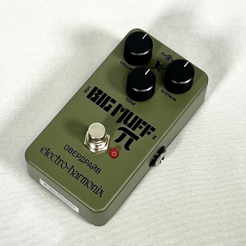 Electro-Harmonix Green Russian Big Muff Distortion/SustainerEHX エレクトロハーモニクス エレハモ ディストーション サスティナー グリーンロシアンビッグマフ【Stage Guitar Accessory】エフェクター effector effect pedal ロシアンマフ
