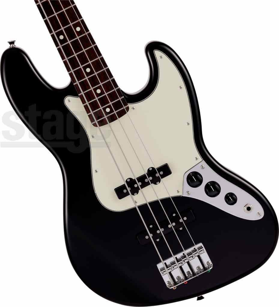 Fender Made in Japan Junior Collection Jazz Bass® , Rosewood Fingerboard, Blackフェンダー メイドインジャパン ジュニアコレクション ジャズベース ブラック 日本製【Stage Bass】エレキベース 黒 初心者