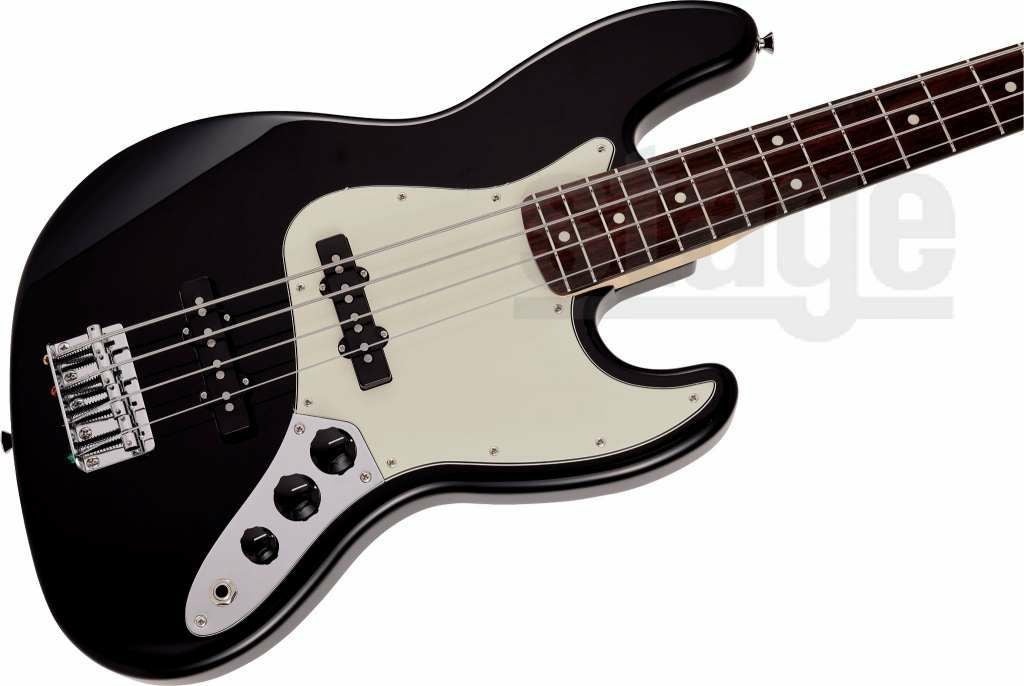 Fender Made in Japan Junior Collection Jazz Bass® , Rosewood Fingerboard, Blackフェンダー メイドインジャパン ジュニアコレクション ジャズベース ブラック 日本製【Stage Bass】エレキベース 黒 初心者
