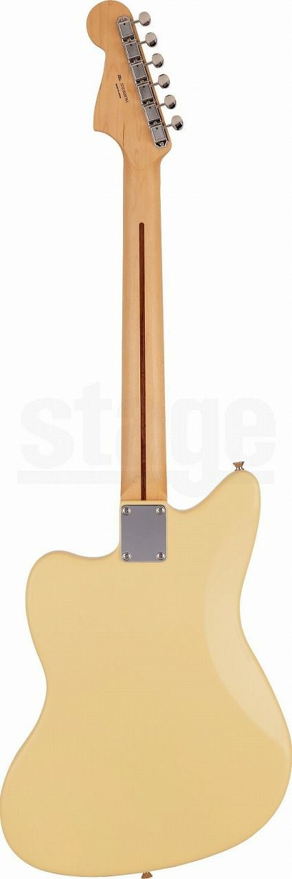 Fender Made in Japan Junior Collection Jazzmaster® , Rosewood Fingerboard, Satin Vintage Whiteフェンダー ジュニアコレクション ジャズマスター ヴィンテージホワイト 日本製【Stage Guitar】エレキギター 白