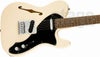 Squier Affinity Series® Telecaster® Thinline, Laurel Fingerboard, Black Pickguard, Olympic Whiteスクワイア テレキャスター シンライン オリンピックホワイト【Stage Guitar】エレキギター 白