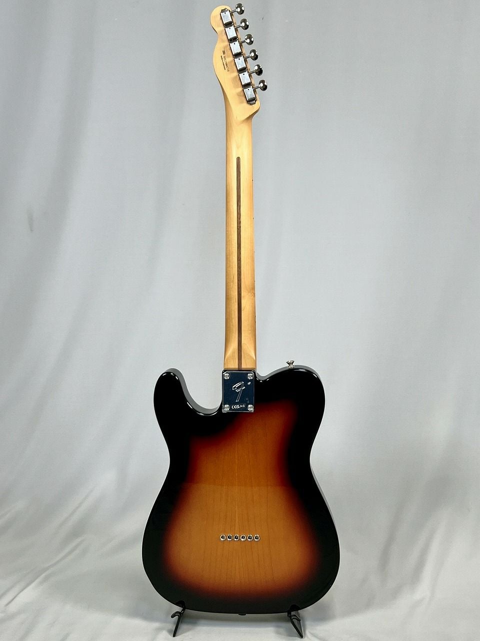 FenderPlayerIITelecaster®,MapleFingerboard,3-ColorSunburst裏