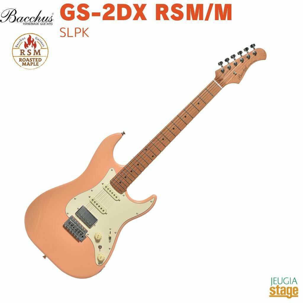 Bacchus GS-2DX RSM/M SLPK (Shell Pink)バッカス エレキギター ロース