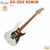 Bacchus GS-2DX RSM/M WH (White)バッカス エレキギター ローステッドメイプル ストラトキャスター ホワイト【Stage Guitar】白 コイルタップ SSHレイアウト リアハム