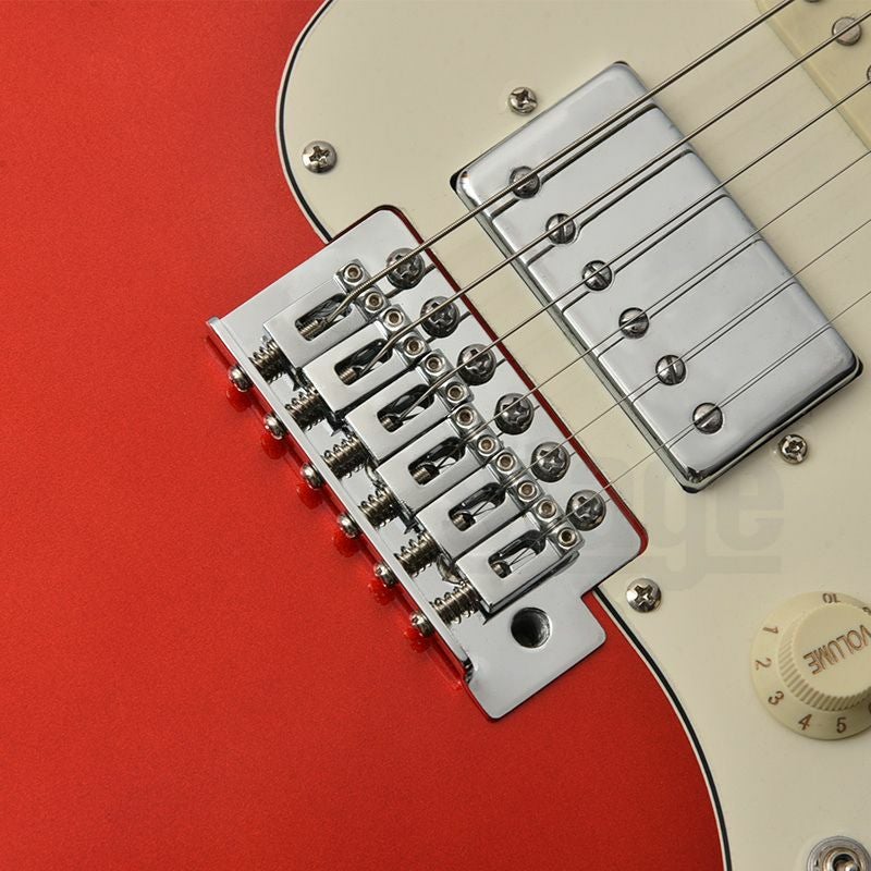 Bacchus GS-2DX RSM/M CAR (Candy Apple Red)Universe seriesバッカス エレキギター ユニバースシリーズ ローステッドメイプル ストラトキャスター キャンディアップルレッド【Stage Guitar】コイルタップ リアハム 赤