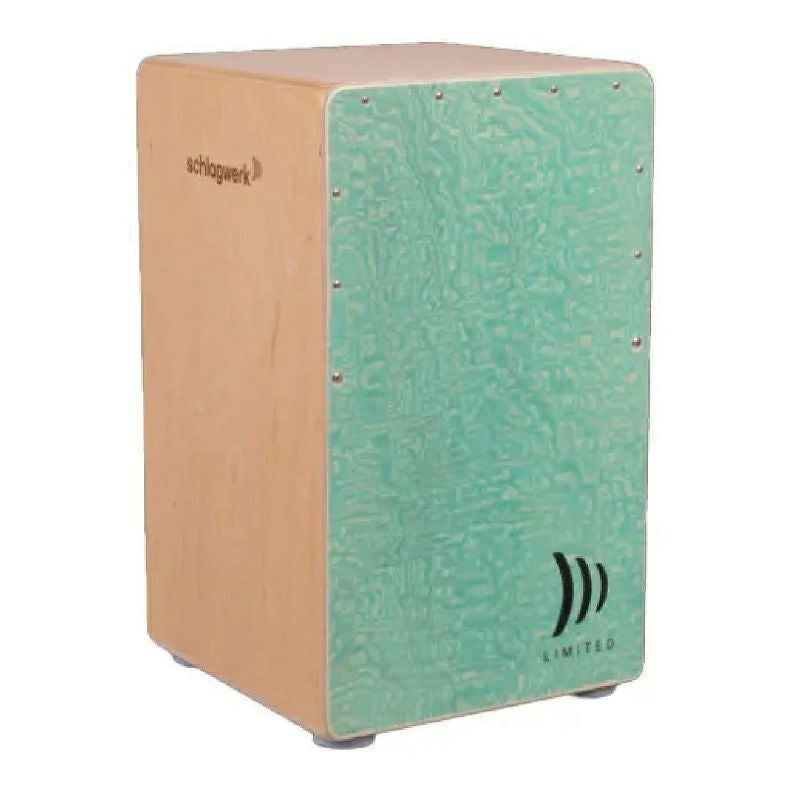  【カホンバッグ付】Schlagwerk SR-CP4007JP 【 Japan Limited Edition 】“Green Turquoise”【LA PERÙ Cajon】シュラグヴェルク ラ・ペルー カホン ジャパンリミテッドエディション グリーンターコイズ【Stage Percussion】