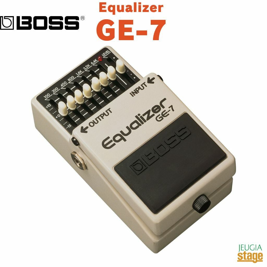 BOSS イコライザー　GE-7 BOSS Equalizer GE-7ボス イコライザー コンパクトエフェクター【Stage