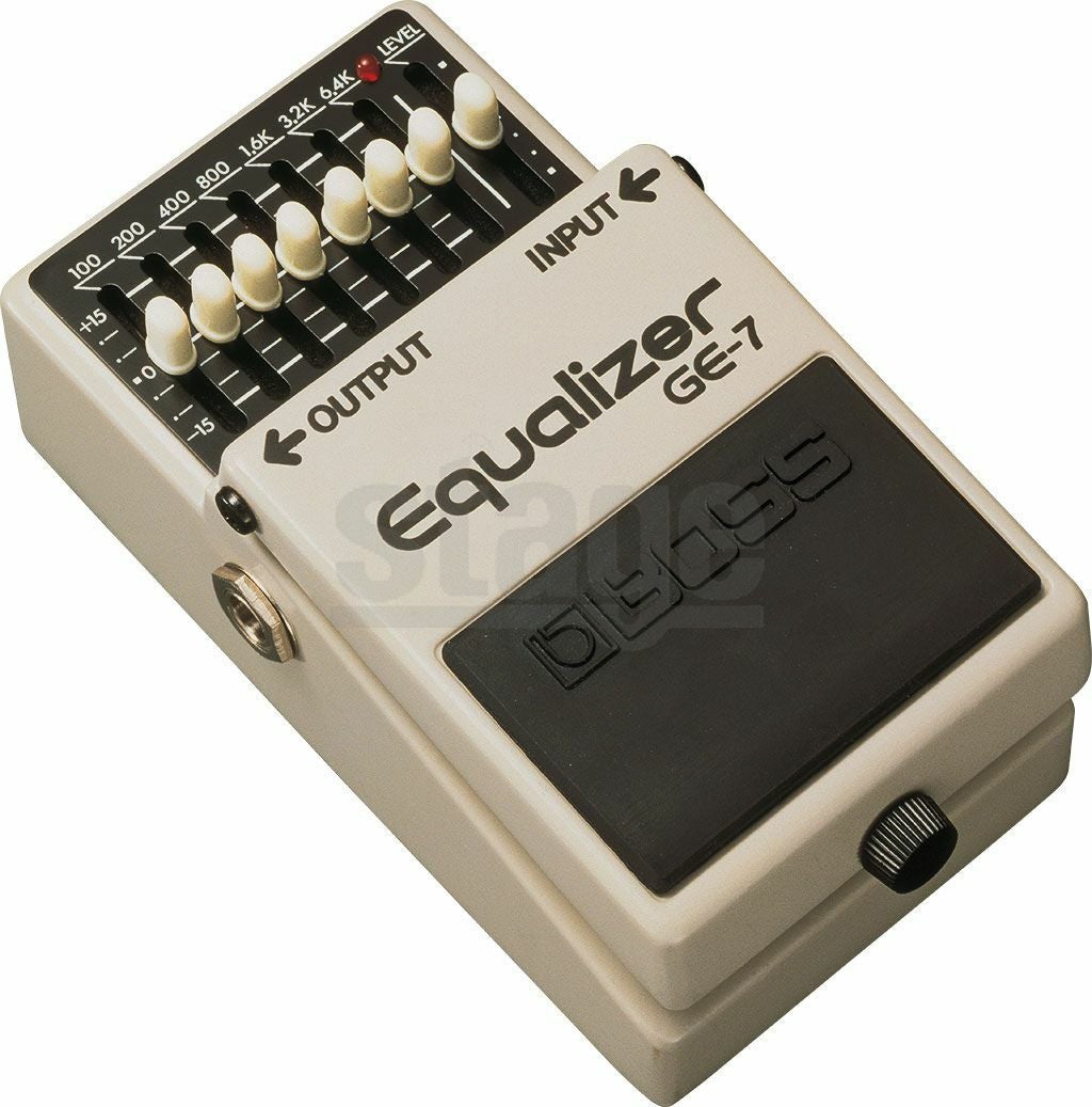 BOSS Equalizer GE-7ボス イコライザー コンパクトエフェクター【Stage Guitar Accessory】エフェクター effector effect pedal stomp box ボスコン