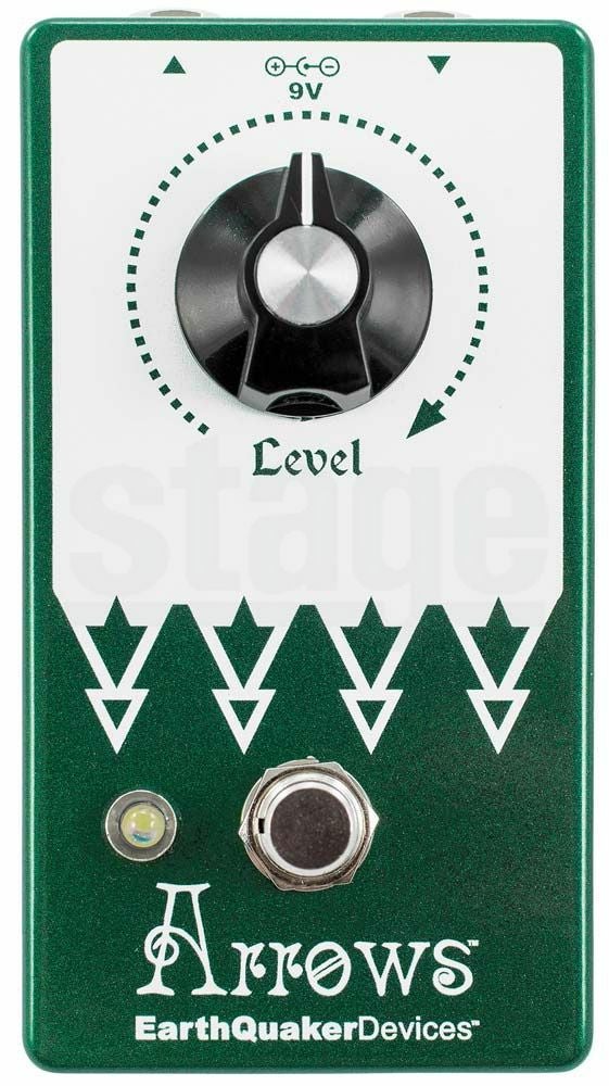 Earth Quaker Arrows™アースクエイカーデバイセス EQD アロウズ プリアンプブースター【Stage Guitar Accessory】エフェクター コンパクトエフェクター effector effect pedal
